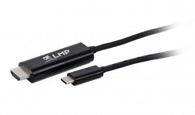 LMP kabel USB-C na HDMI 2.0 czarny 1.8m 4K@60Hz