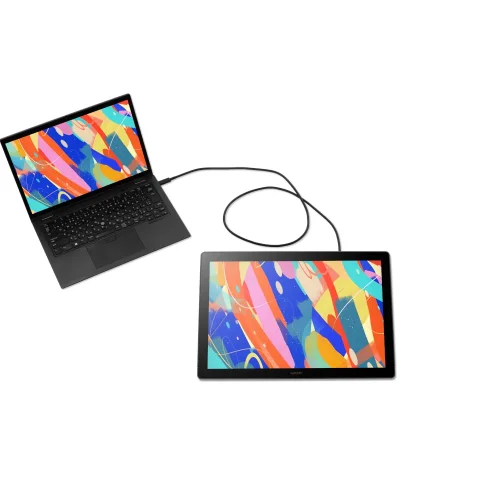 tablet graficzny w ekranem