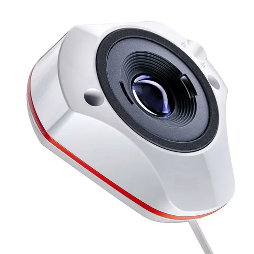 Zbliżenie na czujnik optyczny Datacolor SpyderExpress – gwarancja dokładnego pomiaru barw i równowagi kolorów.