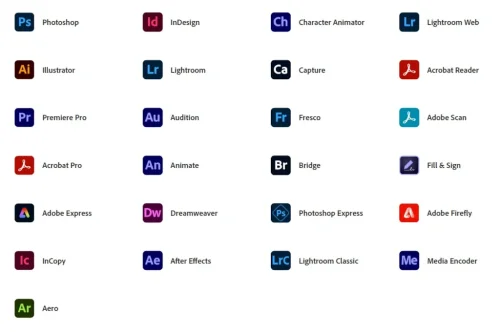 Adobe Creative Cloud Pro Plus for teams