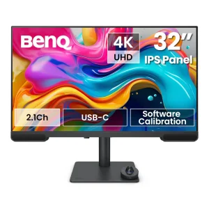 Monitor BENQ PV3200U | 31.5" | 4K | USB-C 65W | 95% P3| Dźwięk 2.1