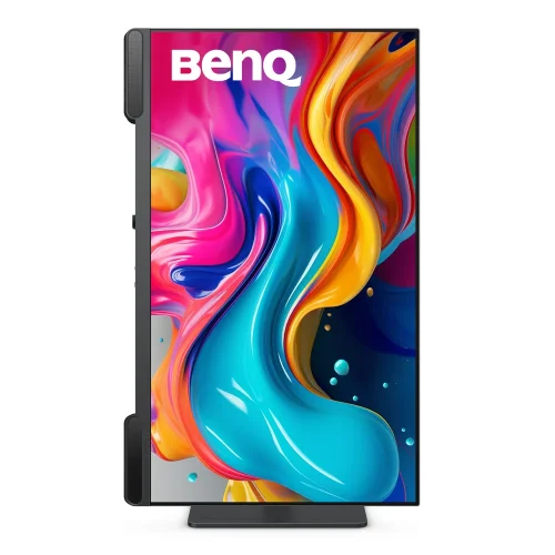 Monitor BenQ PV3200U obraca się do pozycji pionowej aby ułatwić pracę z layoutem oraz zdjęciami. Pivot działa płynnie i pozwala zmienić orientację w kilka sekund.