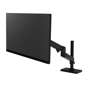 Ergotron LX Pro Desk Monitor Arm Tall Pole - uchwyt do monitora na biurko z wysokim punktem montażowym (czarny)