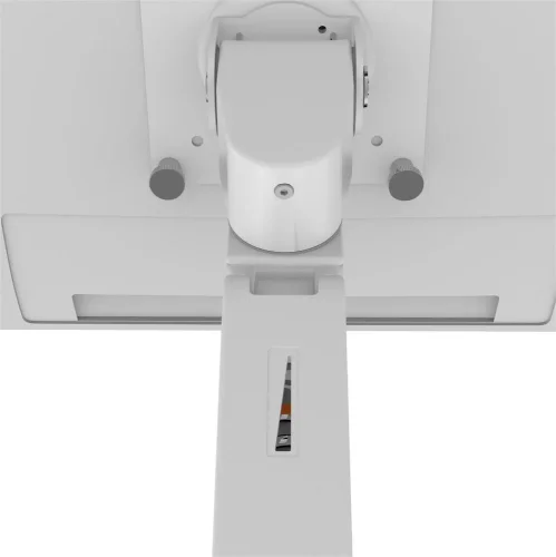 Wskaźnik napięcia w uchwycie Ergotron LX Pro. Precyzyjna regulacja ramienia do monitora zgodnie z wagą ekranu.