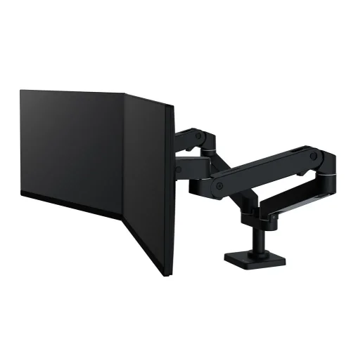 Ergotron LX Pro Dual Side-by-Side Arm - uchwyt do 2 monitorów na biurko (czarny)