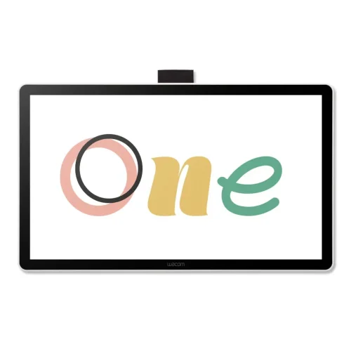 Wacom One 14 z powłoką antyodblaskową i technologią direct bonding. Ograniczona paralaksa poprawia precyzję podczas rysowania i pisania.
