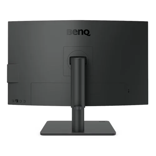 Tył monitora BenQ PD2706U prezentuje minimalistyczny design i solidną konstrukcję. Stabilna podstawa oraz przemyślany układ elementów zapewniają wygodę pracy każdego dnia.