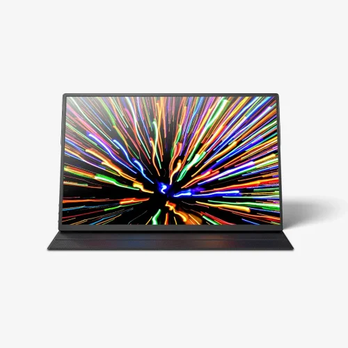 Mobile Pixels Fold QHD 16" z ekranem 2K do laptopa, prezentacji, multimediów i pracy z ostrym obrazem.
