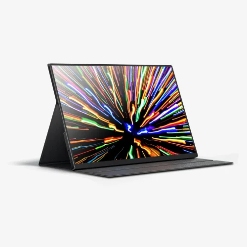 Mobile Pixels Fold QHD 16" z matrycą IPS, ekranem 2K i magnetycznym etui do pracy poza biurem.