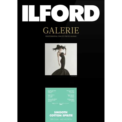 Papier fotograficzny Ilford Galerie Smooth Cotton Sprite 10x15 cm 50 ark. 280 g/m²