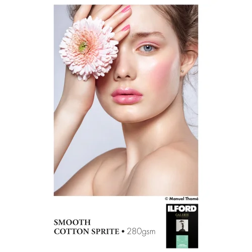 Papier fotograficzny Ilford Galerie Smooth Cotton Sprite 13x18 cm 50 ark. 280 g/m²