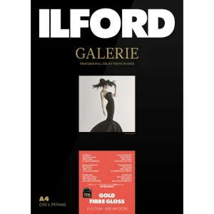Papier fotograficzny Ilford Galerie Gold Fibre Gloss / A4 / 25ark. / 310g