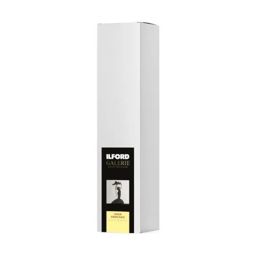 Rolka Ilford Galerie Gold Fibre Rag pokazuje, że ten papier Fine Art Baryta-like jest dostępny także do większych formatów, panoram i druku na ploterze.