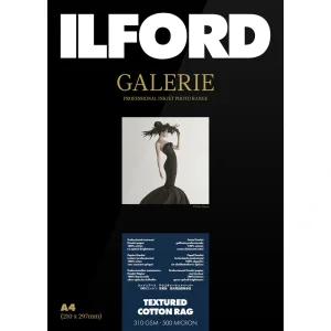 Papier fotograficzny Ilford Galerie Textured Cotton Rag A3 | 25 ark.