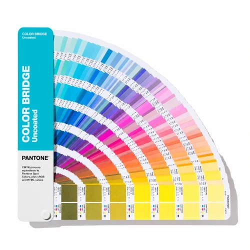 Pantone Color Bridge Coated edycja 2026, wzornik Pantone do konwersji kolorów Solid na CMYK na papierze powlekanym.