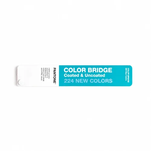 Pantone Color Bridge Supplement 2026 z 224 nowymi kolorami Pantone, wartościami CMYK, sRGB i HTML dla pracy drukowanej i cyfrowej.