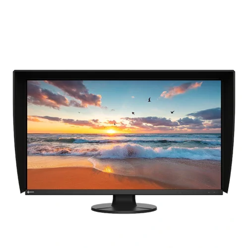 EIZO ColorEdge CS3200X 31,5 cala 4K z magnetycznym kapturem, monitor graficzny do fotografii, retuszu, druku i pracy z szerokim gamutem Adobe RGB.