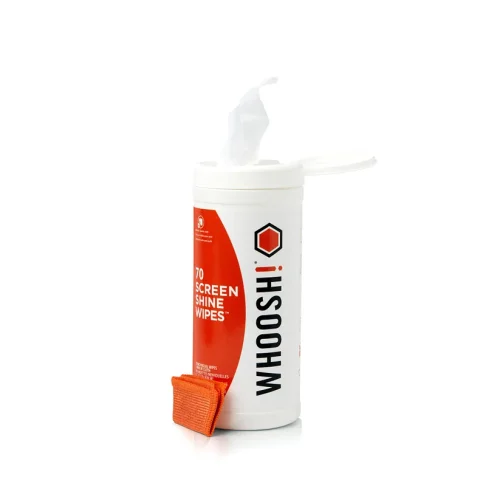 WHOOSH! Wipes 70 szt. – otwarty pojemnik z chusteczkami do ekranów