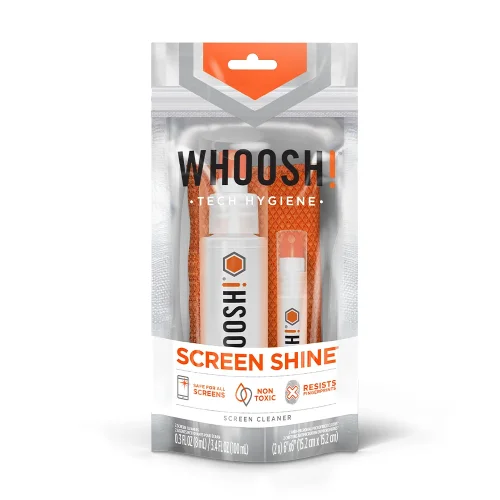 WHOOSH! Duo 100 + 8 ml – opakowanie zestawu do czyszczenia ekranów
