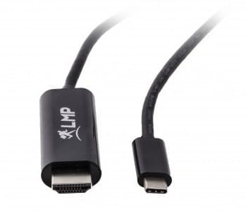 LMP kabel USB-C na HDMI 2.0 czarny 1.8m 4K@60Hz