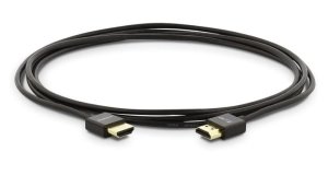 LMP kabel HDMI-HDMI (1.4, 3D i Ethernet, 4K x 2K) czarny, Super Slim (super cienki) długość 2 metry