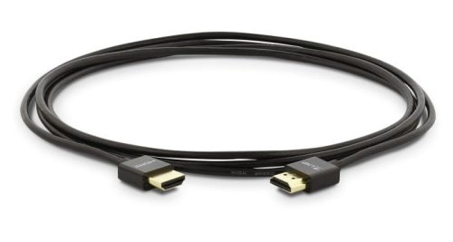 LMP kabel HDMI-HDMI (1.4, 3D i Ethernet, 4K x 2K) czarny, Super Slim (super cienki) długość 2 metry