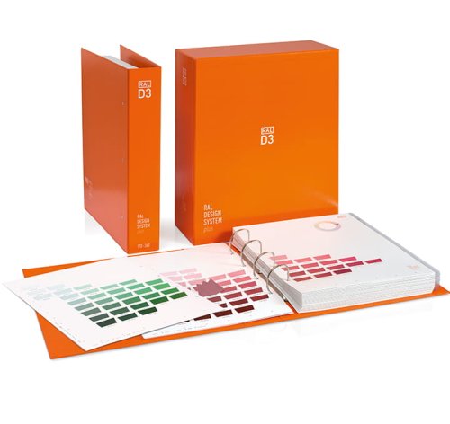 Próbnik RAL D3 DESIGN Plus - księga barw