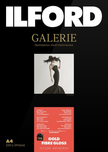 Papier fotograficzny Ilford Galerie Gold Fibre Gloss / 10x15cm / 50ark. / 310g
