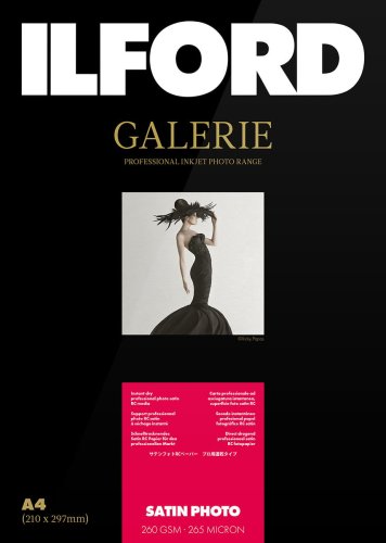 Papier fotograficzny Ilford Galerie Satin Photo / A4 / 25ark. / 260g
