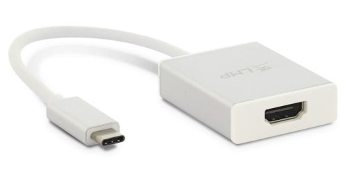 LMP Adapter USB-C (Thinderbolt 3) na HDMI 2.0 4K@60Hz (kolor srebrny)