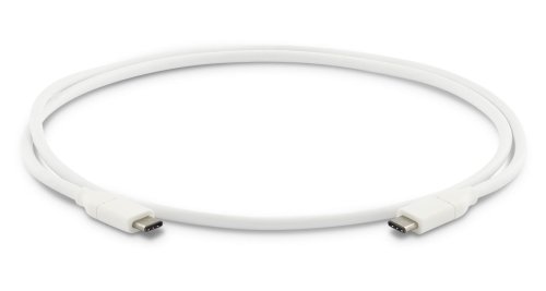 LMP kabel USB-C na USB-C (Thunderbolt 3) 1m, biały, 100W, DP Altmode, USB IF