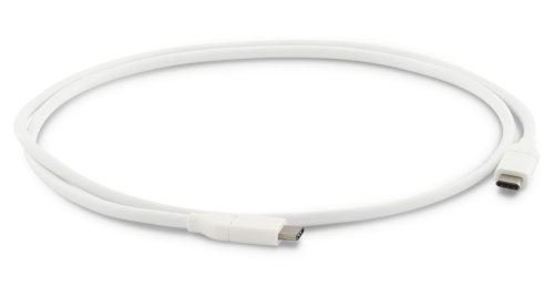 LMP kabel USB-C na USB-C (Thunderbolt 3) 1m, biały, 100W, DP Altmode, USB IF
