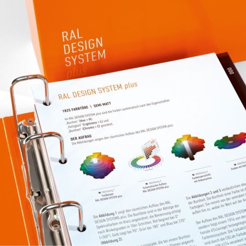 Wzornik RAL D4 Design Plus - 8 segregatorów