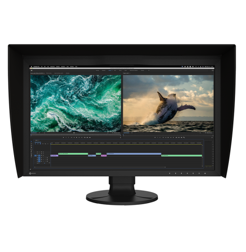 EIZO CG2700S – monitor z kapturem i podglądem wideo