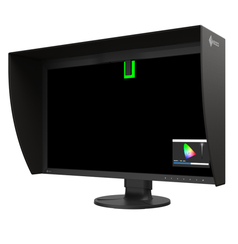 EIZO CG2700S – kaptur i wbudowany czujnik kalibracyjny