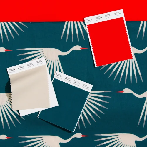 pantone indywidualna próbka z kolorem