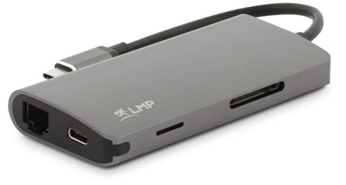 LMP USB-C mini Dock - 8 portowa stacja dokująca USB-C