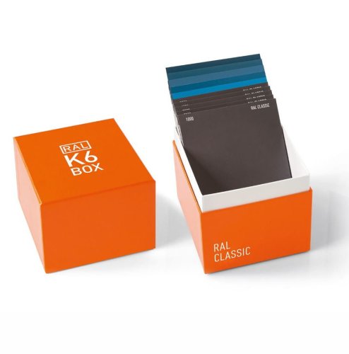 Wzornik RAL K6 Box - 216 kolorów w formacie A6