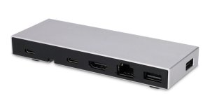 LMP USB-C Compact Dock 2 - stacja dokująca | 4K | 6 portów | Silver