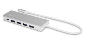 LMP USB-C HUB - 7 portów USB-A i USB-C | Silver