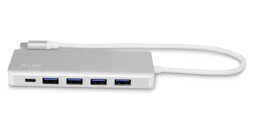LMP USB-C HUB - 7 portów USB-A i USB-C | Silver