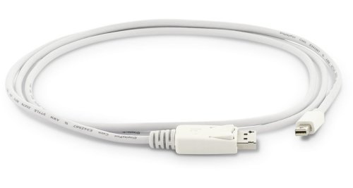 LMP Kabel mini DisplayPort na DisplayPort | 1,8m | biały