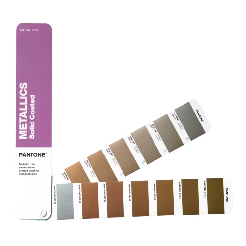 wzornik PANTONE Metallics Coated Guide - 655 kolorów metalicznych
