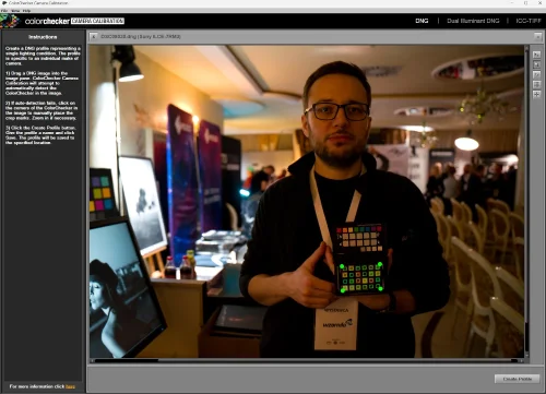 colorchecker camera calibration