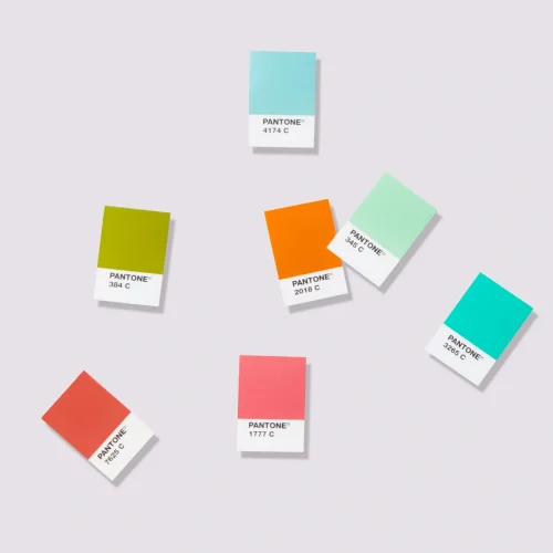 kolor pantone chips