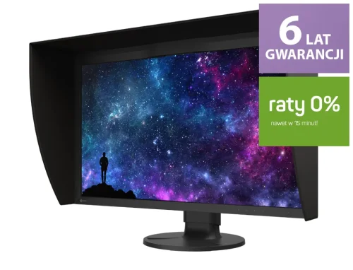 EIZO ColorEdge CG2700S – monitor 27 cali z oznaczeniami gwarancji i rat