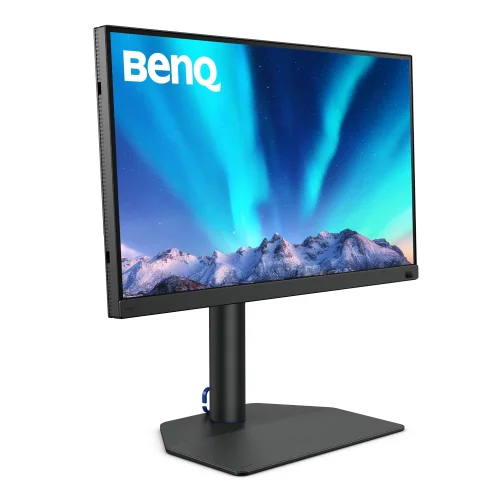Monitor BenQ SW272Q widok z boku bez kaptura