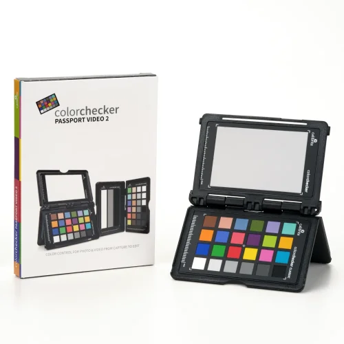 Calibrite ColorChecker Passport Video 2 - film i zdjecia razem