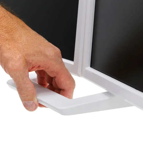 Ergotron - HX Desk Dual Monitor Arm - uchwyt do 2 monitorów na biurko (biały)