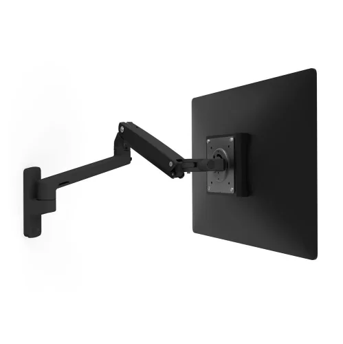 Ergotron - MXV Wall Monitor Arm - smukły uchwyt ścienny do monitora ≤34" (kolor czarny)